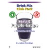GramZero Sour Purple Grape Zero Calorie Sugar Free Drink Mix,