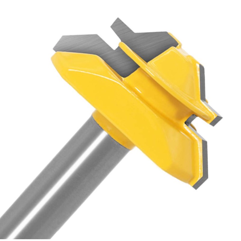 1/2" Router Bit 45 Degree Glue Joint Lock Miter, APlus