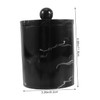 GLEAVI Marble Vein Organizing Box Cotton Swab Holder Storage Boxes