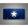 SignsAndTagsOnline Texas De Zavala Flag License Plate Antique Auto Tag