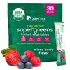 Zena Nutrition Organic Super Greens Powder, 70+ Superfoods, 0 Sugar,