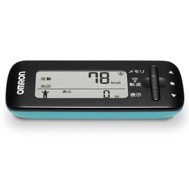Omron WellnessLink HJA-307IT-B Activity Meter, Calorie Scan, Blue