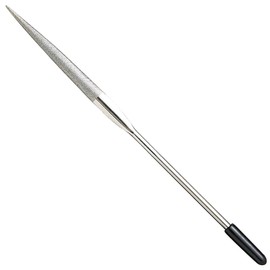 Niigata Seiki Alton PFD10C-HR300 Diamond File, 10 Piece Type, #300, Half Round Shape, Made in Japan