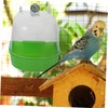 Kisangel Hanging Bird Bath Tub for Cage Multi Functional Parakeet