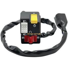 M MATI Handlebar Hi Lo Switch Kill Stop Headlight for Honda ATC200X ATC250R 1983-1986