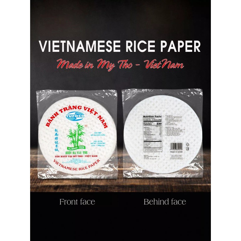 Umintzkss Premium Rice Papers 30~32 Sheets Per Pack 10.5 oz