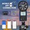 AIOMEST Anemometer Bluetooth, Handheld Wind Speed Gauge Meter w/Atmospheric Pressure,