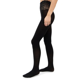 commando Women's Sexy Ultimate Opaque Tights, Black, L