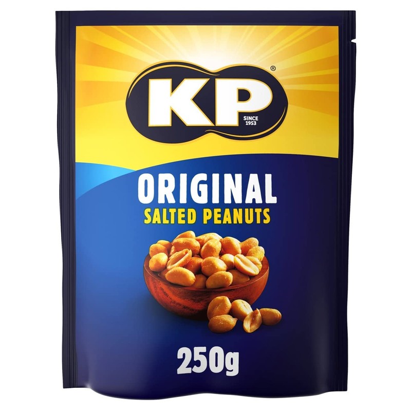 KP Original Salted Peanuts 250g with Grocery List Card