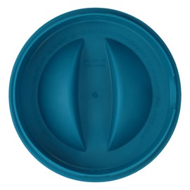 Pyrex 516-RRD-PC 2-Cup Adriatic Blue Measuring Cup Lid - 4-Pack Made in the USA