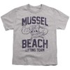 Popfunk Classic Spongebob Mussle Beach Lifting Team Unisex Youth T
