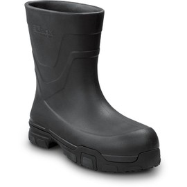 SR Max Summit, Unisex, Black, Pull On Style, Comp Toe, MaxTrax Slip Resistant, Work Boot (11.0 W)