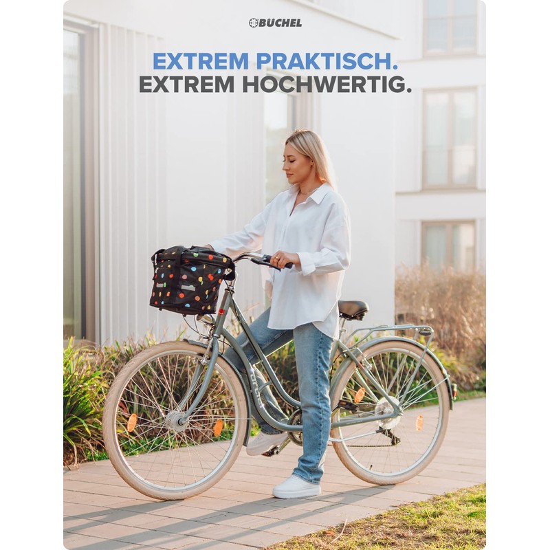 Büchel 81517018 Unisex Adult Bicycle Handlebar Bag with Express Click