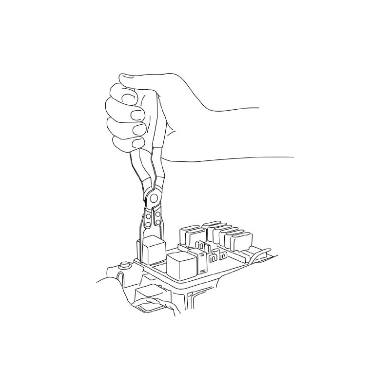 Lisle 46950 Relay Puller Pliers