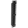 UTP 12Port Cable Rack CAT6 RJ45 Ethernet Network Data Patch