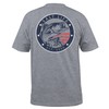 Salt Life Striper Glory Short Sleeve Tee, Athletic Heather, Small