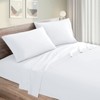 Mattress-Homes Microfiber 4 Piece Luxury Bed Sheets with Deep Pockets,
