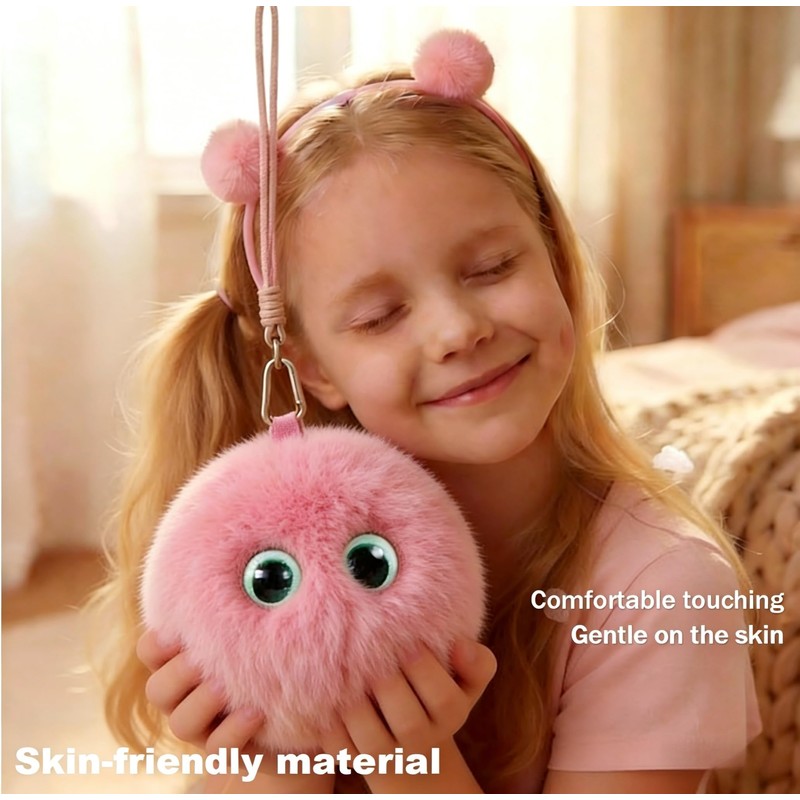 QINDODIGO Portable AI Smart Cute Plush Toys, Deep Memory, Intelligent