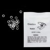 10 Packs Dental Orthodontics 3-1/2 Oz Force Clear Elastics Rubber