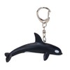 Mojo 387604 Animal Figure Keychain Orca, Black