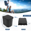 Portable Camping Toilet for Adults - Hapoon XL Portable Folding