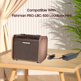 KFD 12V AC/DC Adapter Charger Compatible with Fishman PRO-LBC-500 Loudbox Mini Charge Acoustic Amplifier Guitar Amp PROLBC500 494-000-682 494-000-582 TX-1250 Acc-PWC-US5 12V 5A Power Supply Cord Cable