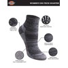 Dickies Women's Dri-Tech Moisture Wicking Quarter Socks, Available in M-L