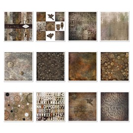 ITD Collection – Scrapbooking Pack, Scrapbooking Paper, Decorative Paper, Paper Size – 310 x 320 mm