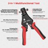 GKG Automatic Wire Stripper, 3 In 1 Adjustable Stripper/Cutter/Crimping Tool,