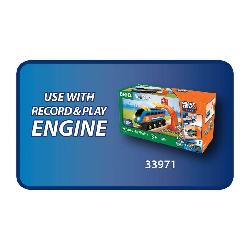 BRIO World Smart Tech Sound Rescue Action Tunnel Kit for