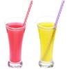 Dakoufish 12 Piece 12 Inch Reusable Plastic Thick Drinking Straws