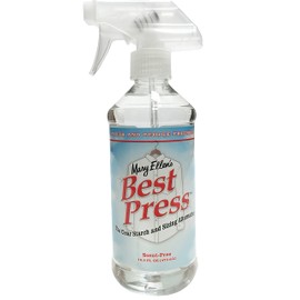 Mary Ellen's Best Press Clear Starch Alternative 16.9oz, Scent-Free, Model Number: 85806