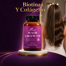 Biotina Y Colágeno En Cápsulas Para Cuidado Personal
