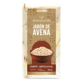 Jabón Artesanal Avena Shanaturals 100g - Suavidad                                                                                                     