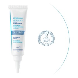 Crema Facial Ducray Keracnyl Glycolic Puntos Negros Espinillas