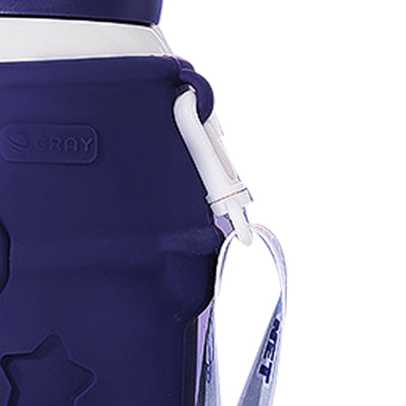 500ml Stainless Steel Vacuum Insulation Mug with Lid and Straw