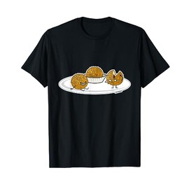 Sesame Balls Jian Dui Dim sum fried Matuan Goma Dango T-Shirt