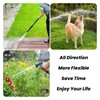 Watflow 180° & 360° Adjustable Metal Swivel Connector，Durable Brass &