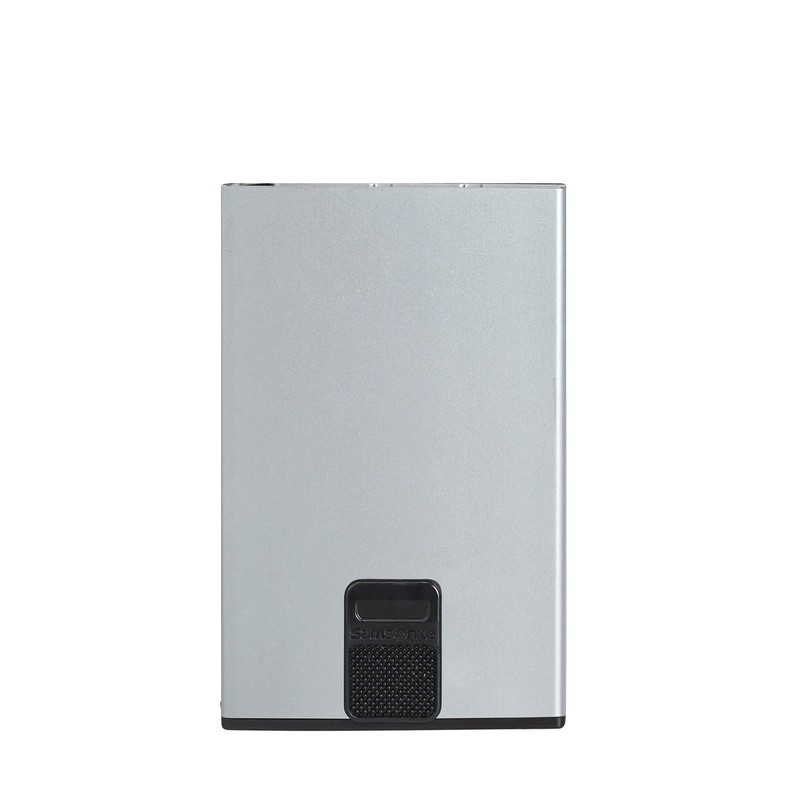 Samsonite Alu Fit SLG, Unisex Card Cases, Grau (Aluminium), 10.2