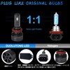 High Brightness LED Headlight, H8, H9, H11, H16, Angle Adjustable,