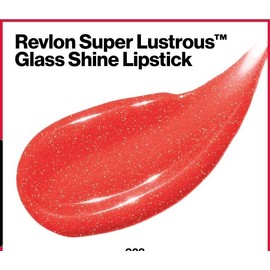 REVLON SUPER LUSTROUS GLASS SHINE LIPSTICK 023 GLARING RED