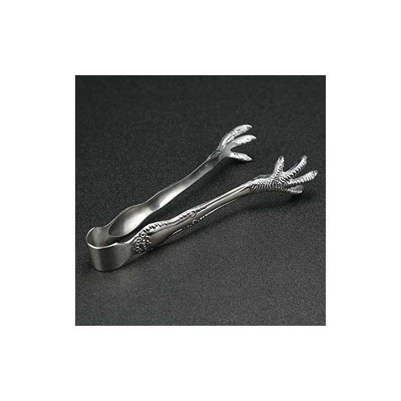 MASSJOY Bar Ice Hockey Special Eagle Claw Shape Ice Tongs