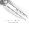 Oumefar Garden Scissors, Stainless Steel Pruning Shears Double Mouth Scissors