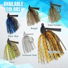 Reaction Tackle Lead Swim Jig (3-Pack) 1/4 oz Bluegill