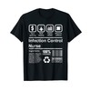 E-Z Apparel Infection Control Nurse T-Shirt Funny Gift Idea T-Shirt