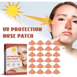 Nasensonnenschutz für Outdoor-Sportarten,UV Nasenschutz Outdoor,Sonnenschutz-Nase,Nasenpflaster Outdoor,Sonnenschutz Nase Patch,UV Nasenschutz Freien,Anti-UV Nasenpflaster,Sonnenschutz Nase Patch