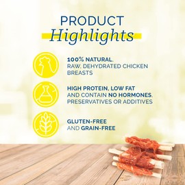 Pet Center Chick n' Hide 6 Count Dog Treats, Pack of 12