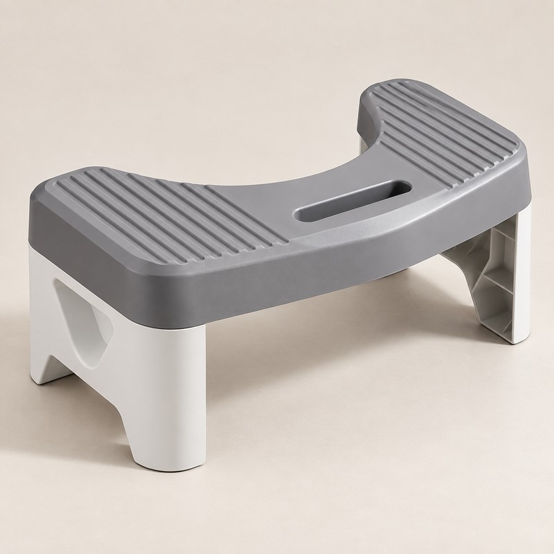 Comfort Toilet Stool for Adult Kids Pregnant Women, Squatting Aid