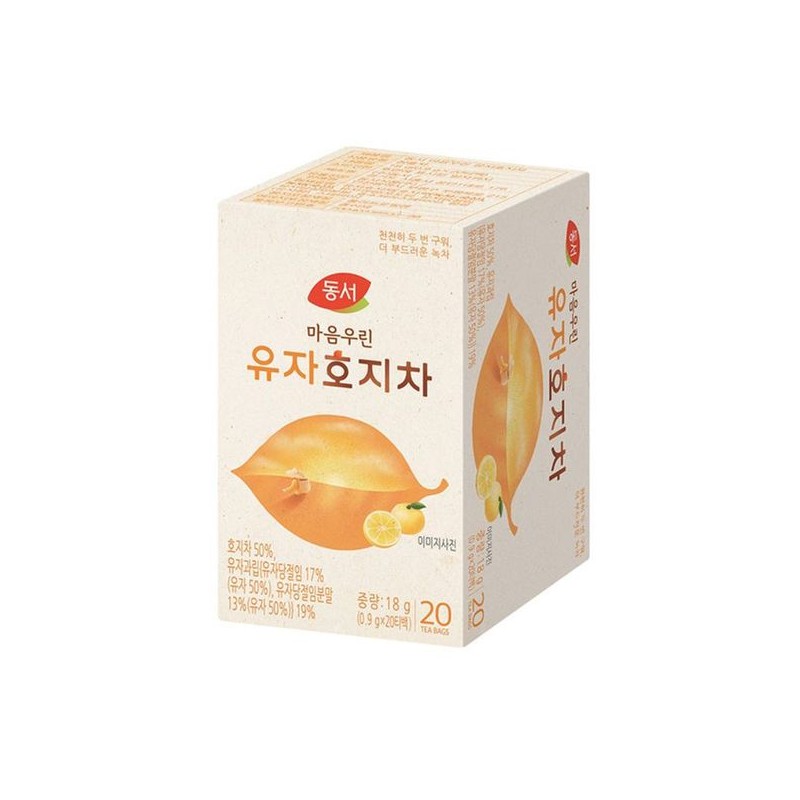 NS Home Shopping 동서 마음우린 유자호지차 20T x 8개[35038678] Dongseo