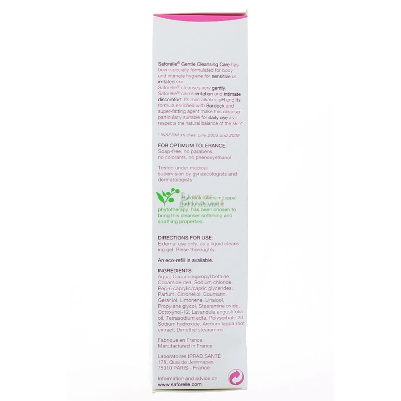 Saforelle Gentle Cleansing Care 500 ml